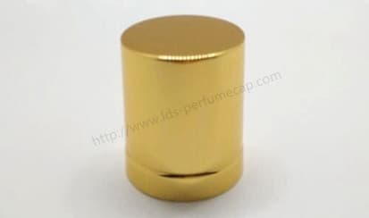 Silver golden plastic perfume lid